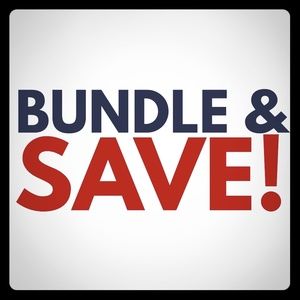 Bundle 3 or more items and save 15%!
